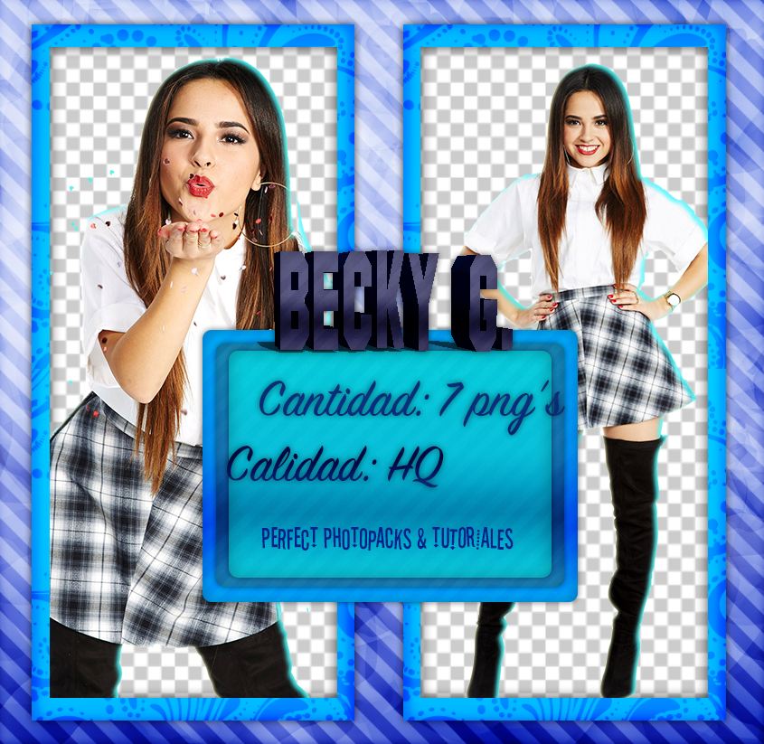 Becky G. Photopack PNG/ PHOTOSHOOT