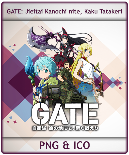 Gate: Jieitai Kanochi nite Kaku Tatakeri - Zerochan Anime Image Board