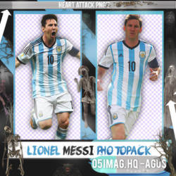 +Lionel Messi photopack png