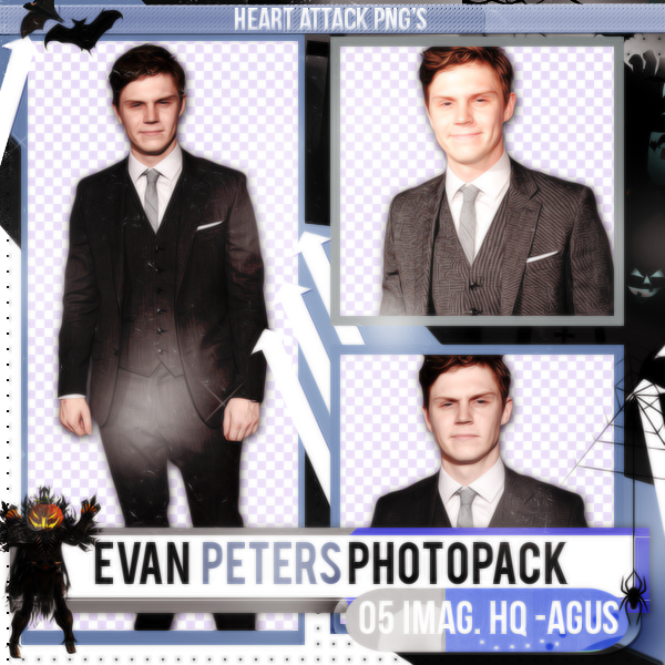 +Evan Peters photopack png
