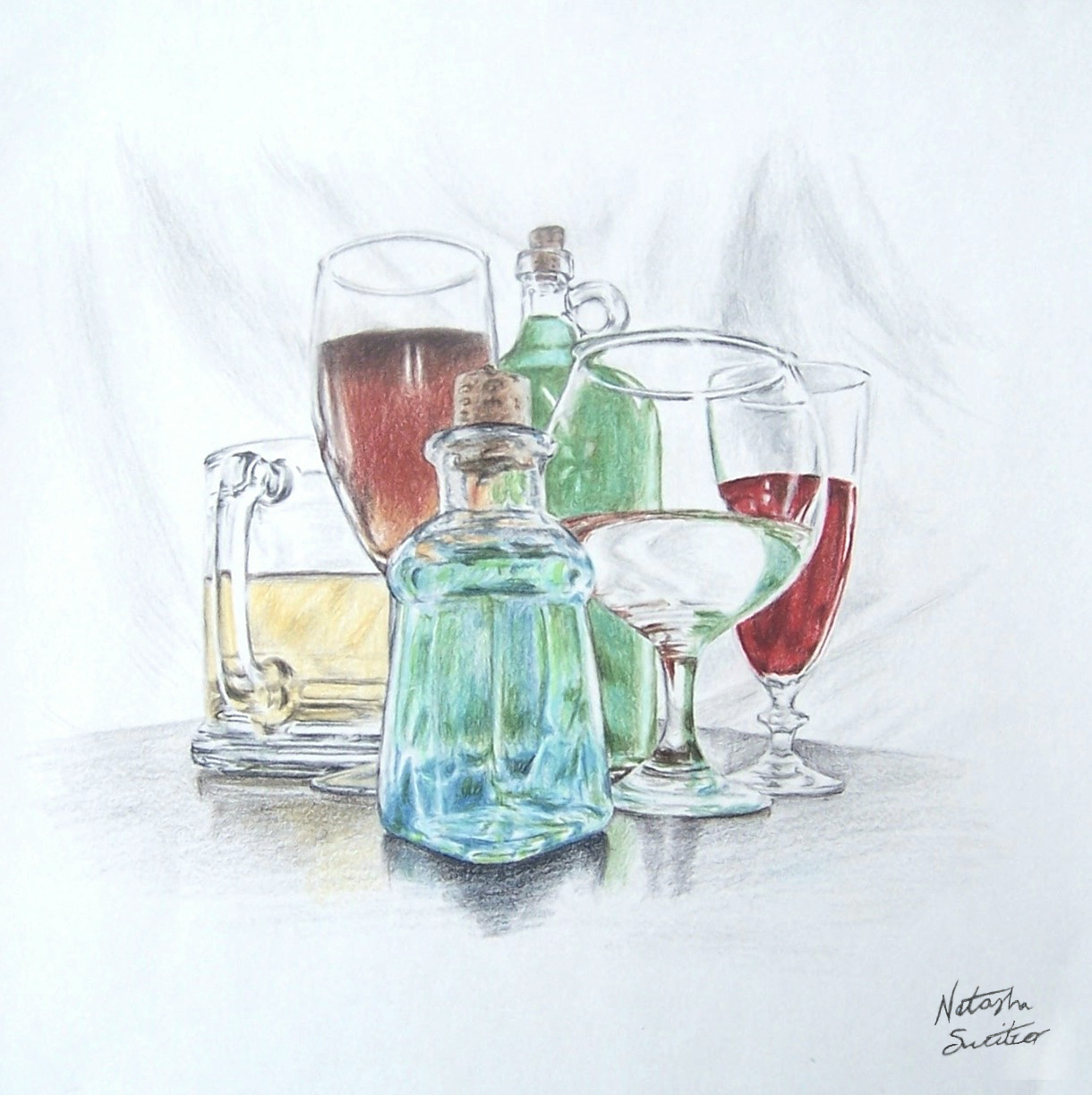 Glasses Still Life by TheEndOfGrey on DeviantArt