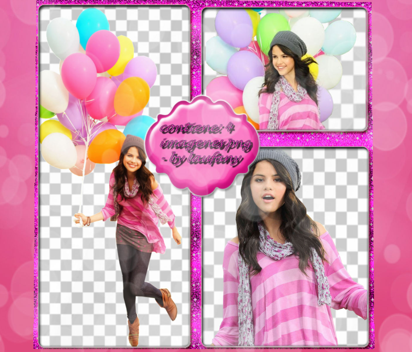 pack de 4 imagenes png de selena gomez by Lauandconieditions on DeviantArt