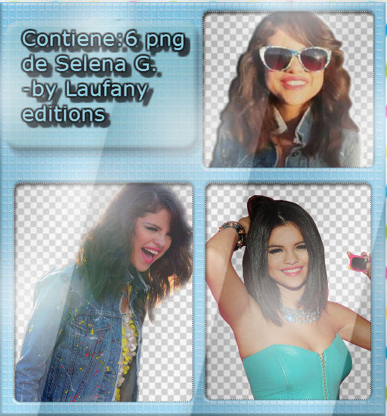 pack de 6 imagenes png de selena gomez by Lauandconieditions on DeviantArt