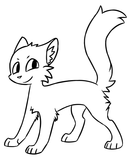 Free Cat Lineart .:DOWNLOAD:. by AdrianHotspots on DeviantArt