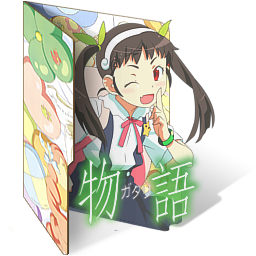 Monogatari Series - Hachikuji [.ICO] by Dalathan-icons on DeviantArt