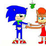 25 Animated Christmas Couples 8: Sonic and Sally