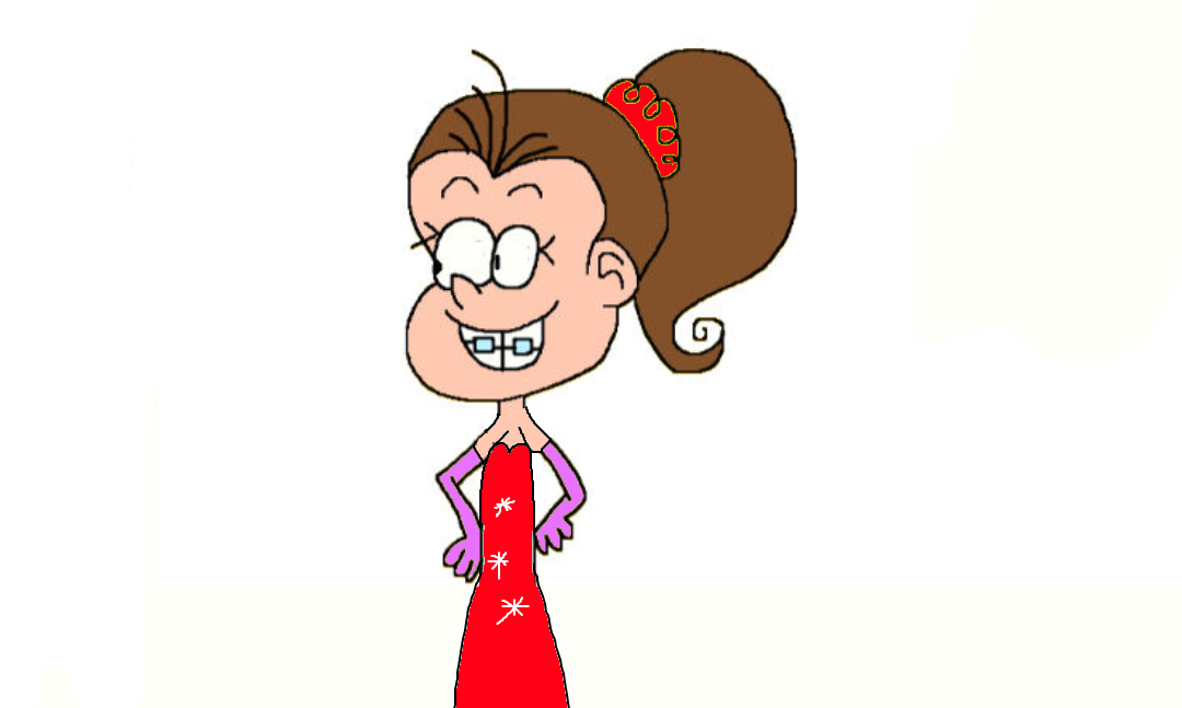 Luan Loud Wearing Jessica Rabbits Dress by KatelynBrown2002 on DeviantArt