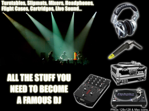 DJ Icon set by juyle