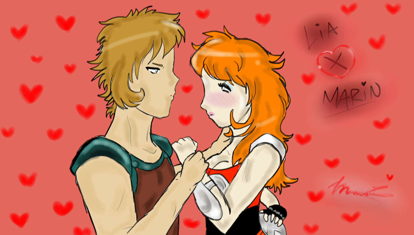 Marin X Aiolia by mimar79 on DeviantArt