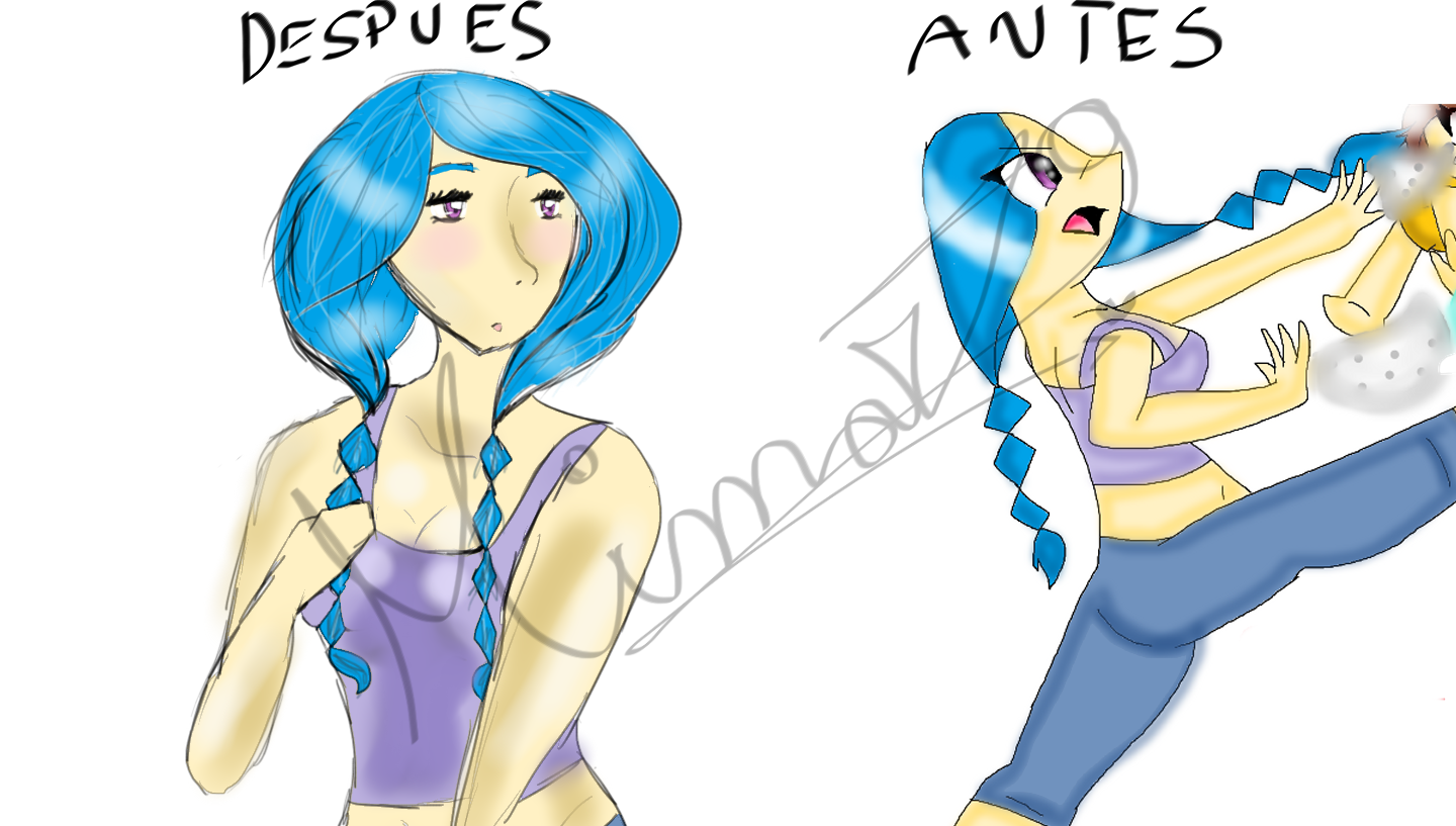 Antes Y Despues: NIKIE by mimar79 on DeviantArt