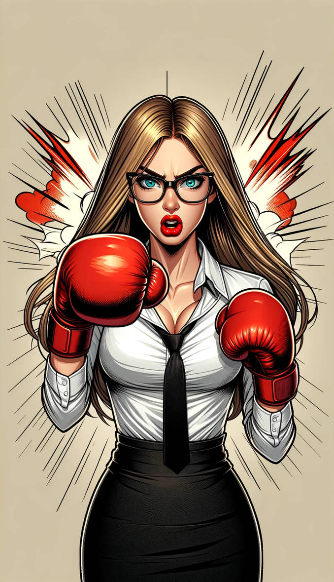 Boxing Office Ladies 3 by DSKrim on DeviantArt