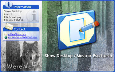 Windows XP Show Desktop