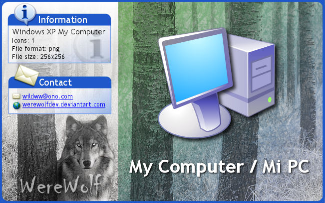Windows XP 'My Computer' by werewolfdev on DeviantArt