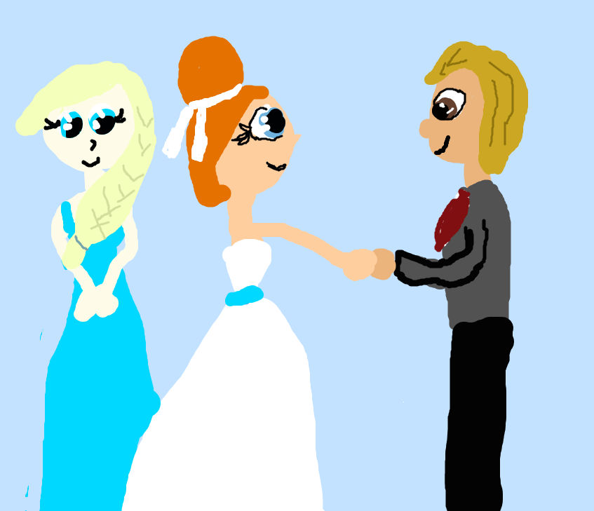 frozen: Anna and Kristoff wedding by rainbowraven32 on DeviantArt