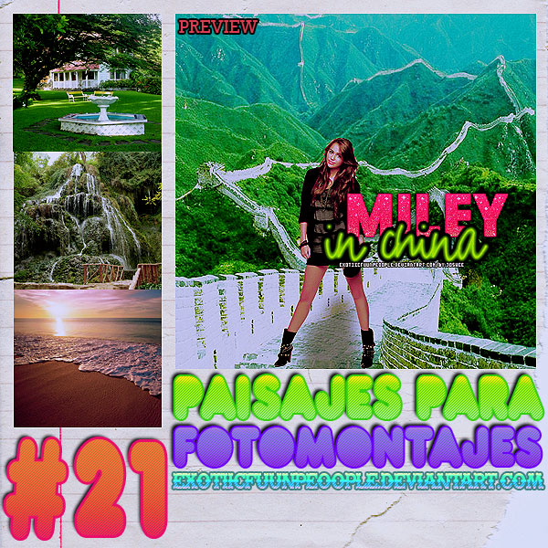 PAISAJES PARA FOTOMONTAJES