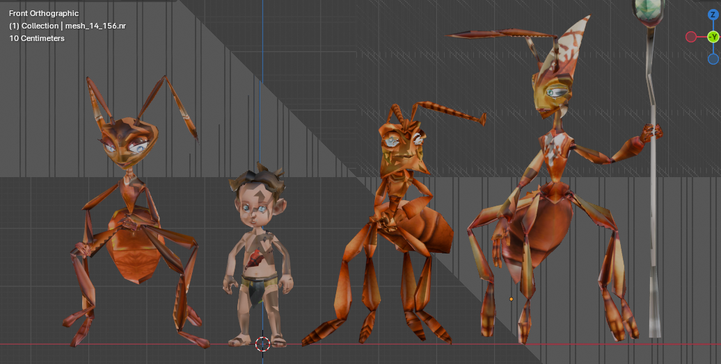 Ant Deviantart The Ant Bully Game Model Pack by kylerivers on DeviantArt