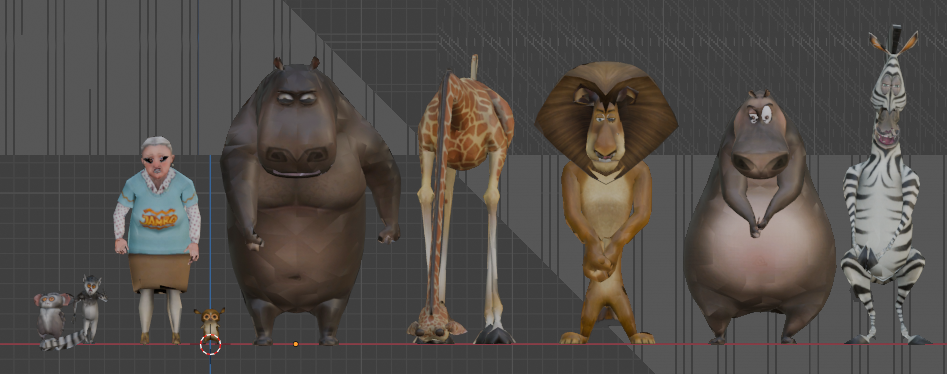 Madagascar Escape 2 Africa Wii Model Pack by kylerivers on DeviantArt