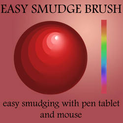 easy and fast Smudge Brush