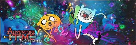 Adventure Time Signature by eMoneyGraphix