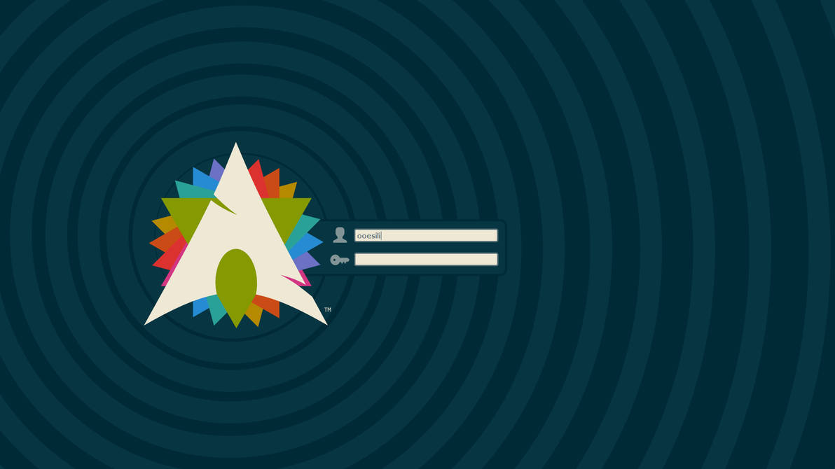 Linux Solarized SLiM - Arch Linux - Solarized Spiral by lekremyelsew on DeviantArt