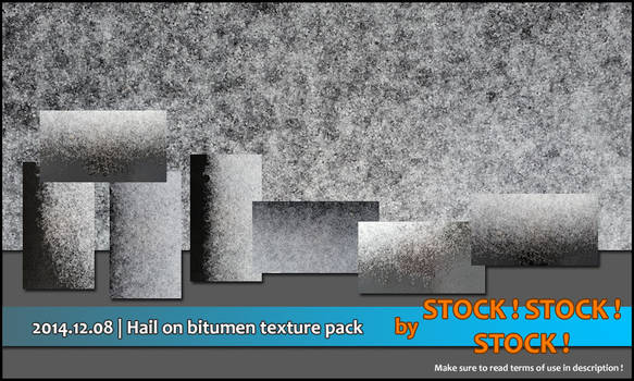 2014.12.08 | Hail on bitumen texture pack