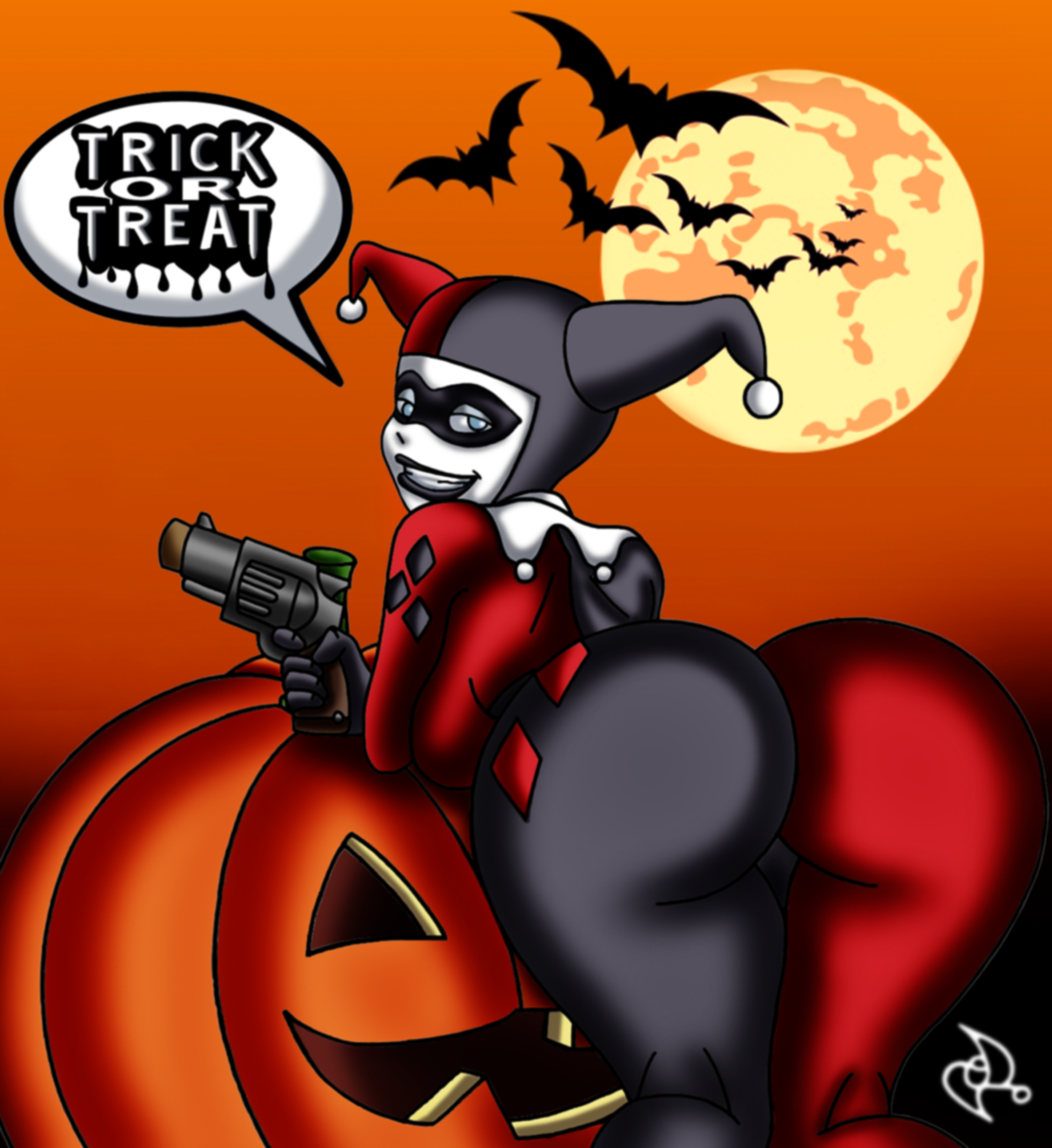 Harley Quinn Halloween Time