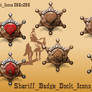 Sheriff_Badge_Dock_Icons_Set
