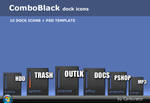 ComboBlack dock icons