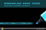 MarkerLine dock icons