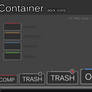 Container dock icons