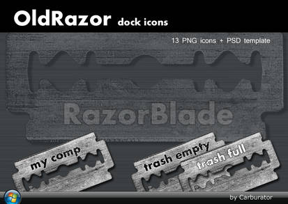 OldRazor dock icons