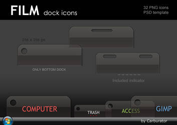 Film dock icons