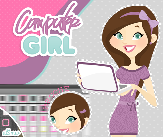 ComputerGirl by allmyworld on DeviantArt