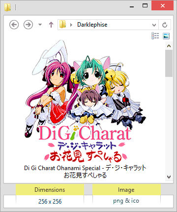 Get Wallpaper Di Gi Charat Ohanami Special Anime Icon By Darklephise On Deviantart Desktop Wallpaper Free