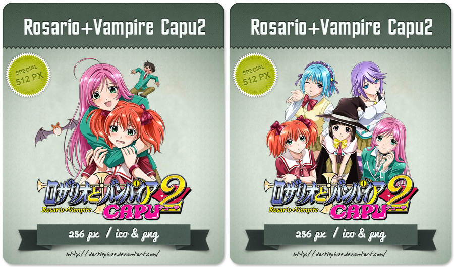 Rosario + Vampire Capu2 - Anime Icon