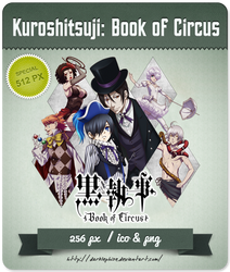 Kuroshitsuji: Book of Circus - Anime Icon by Darklephise