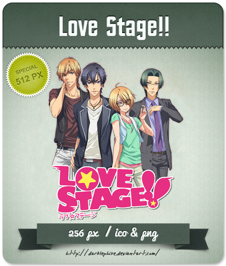 Love Stage Anime Icon By Darklephise On Deviantart