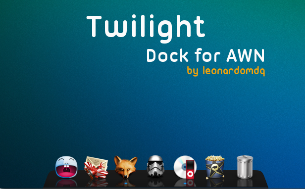 Twilight Dock for AWN by leonardomdq