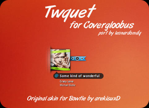 Twquet for Covergloobus