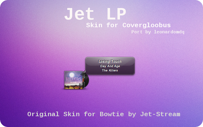 Jet LP for Covergloobus