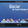 Glaciar theme for AWN