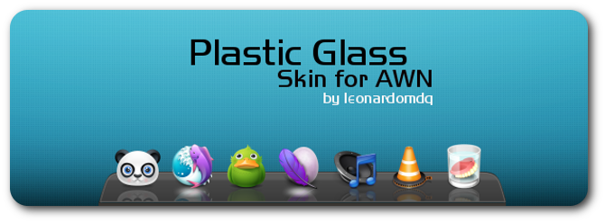 Plastic Glass for AWN