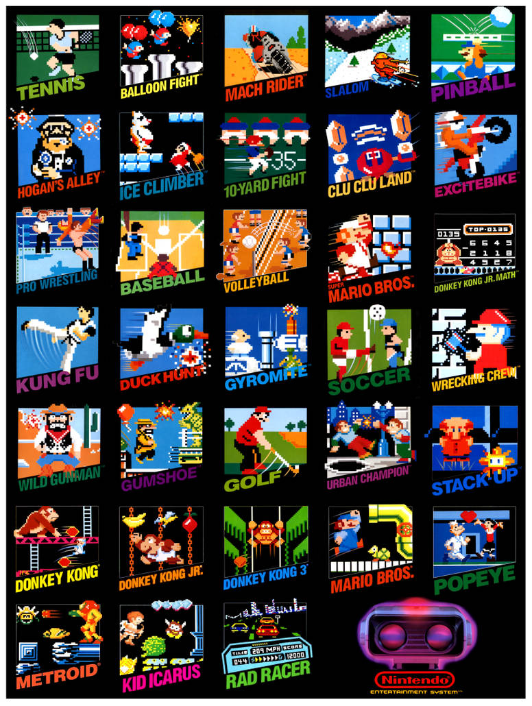 Nintendo NES Black box poster by fuzznec on DeviantArt