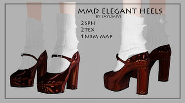 Mmd Elegant High Heels