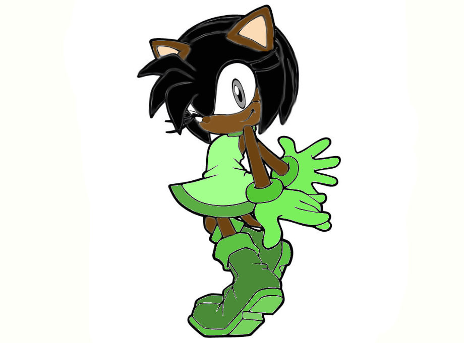 Elise version of Sonic by disney455 on DeviantArt