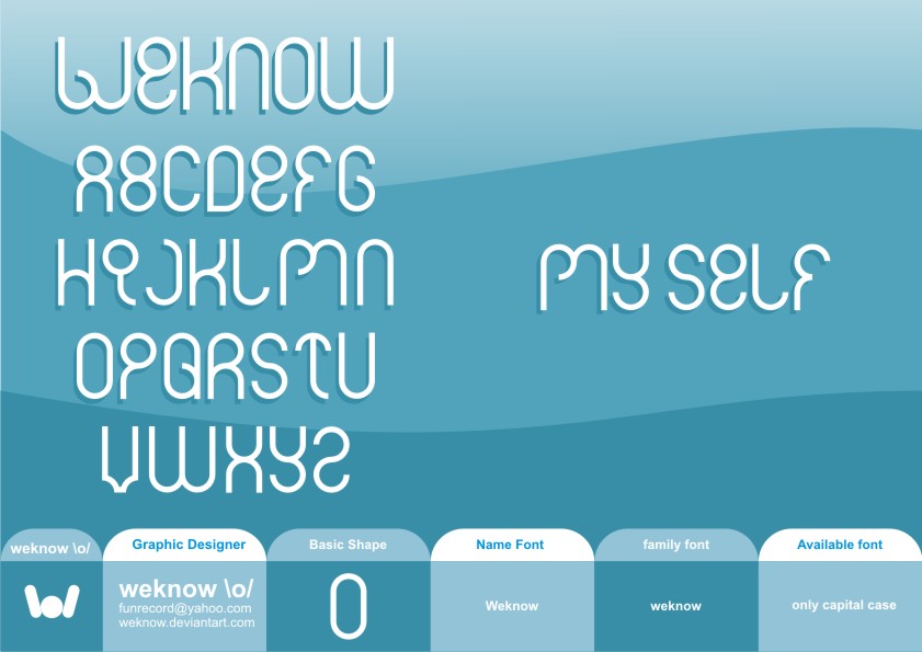 weknow_font_byweknow
