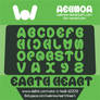 earth heart font by weknow