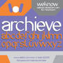 archieve font by weknow