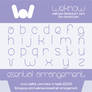 essential arrangement font by weknow