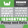 Funny And Cute font by weknow